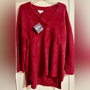 AVA & VIV V NECK SWEATER